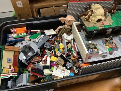 Lego lote a granel 27+ libras años 90 y 2000. Sin clasificar, sin limpiar mezclado Foto 1 de 4