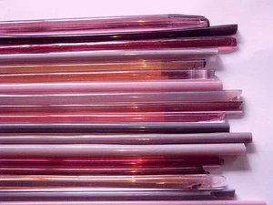 1 Pfund Devardi Glasstäbe Lampwork COE 104, gemischte Pinktöne - Bild 1 von 1