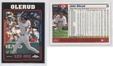 2005 Topps Chrome Update & Highlights Black Refractor /250 John Olerud #UH34