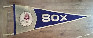 C. 1906 Chicago White Sox Baseball Oversized Pennant - George Lauterer Co. - Picture 1 of 12