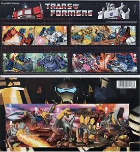 Royal Mail Commemorative Stamp Pack 621 2022 QE2 TRANSFORMERS + MINI-SHEET - Picture 1 of 2