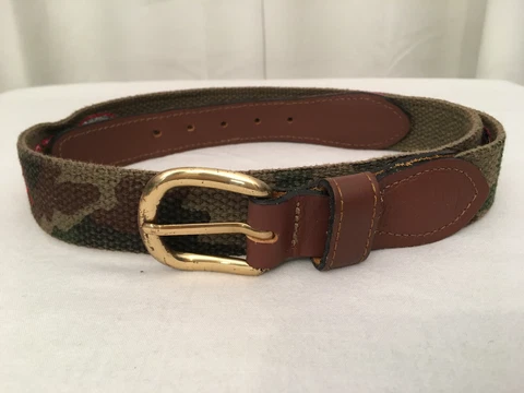 Zep-Pro Adult NCAA Georgia Bulldogs Camo Embroidered Woven/Leather Belt, Sz. 34 Cover
