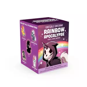 Unicornios inestables: mini figura de vinilo caja ciega: Rainbow Apocalypse (1ct) - Nuevo - Imagen 1 de 3