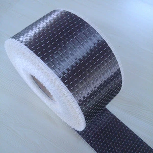 2.5Gpa 200gsm 4" X 10yd Unidirectional Carbon Fiber Cloth Fabric Tap 5.9oz - Picture 1 of 3