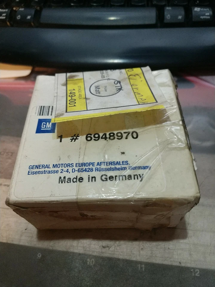 Placa de cierre de puerta izquierda OE Saab 9000 6948970 nueva para 1989 a 1998 Foto 1 de 1