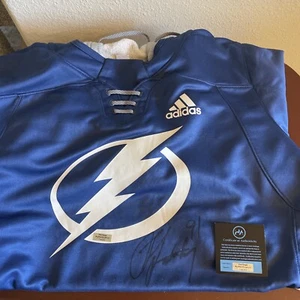Steven Stamkos Signed Tampa Bay Adidas Hoodie - Picture 1 of 3
