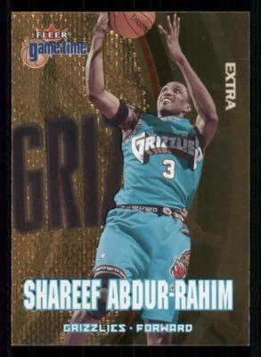 2000-01 Fleer Game Time Extra #81 Shareef Abdur-Rahim - Image 1 of 2