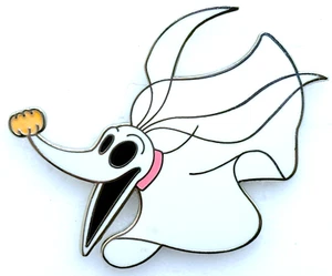 2002 - Prendedor de intercambio Disney - Pesadilla antes de Navidad - Cero - Imagen 1 de 2