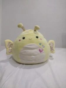 Squishmallows Nixie The Butterfly 12” Yellow Plush Love Hearts Valentine's Day - Picture 1 of 6