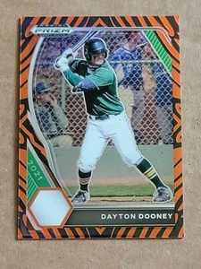 Dayton Dooney 2021 Panini Prizm Draft Picks Tiger Stripes 79/99 Baseball Card - Picture 1 of 10