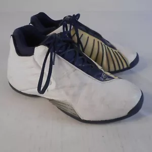 Adidas CLU 600001 466558 weiß/gold/blau hohe Basketballschuhe Herren 7,5 - Bild 1 von 8