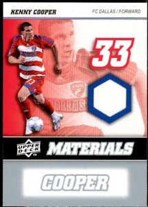 Kenny Cooper Card 2008 Upper Deck MLS Materials #MM17 