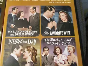 GREAT CLASSIC LEGENDS Cary Grant 4 FILM DVD Set NIGHT & DAY MY FAVORITE WIFE +2 - Imagen 1 de 7