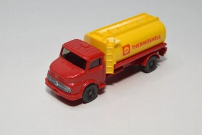B32 1:87 WIKING MERCEDES-BENZ 1413 TRUCK SHELL TANKER THERMOSHELL OTTIME COND... - Immagine 1 di 4
