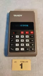 Radio Shack (Tandy) EC-380 Calcolatrice vintage 1975. Testato funzionante - Foto 1 di 13