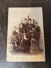 Antique Cabinet Card Of The Children Of King Edward VII and Queen Alexandra