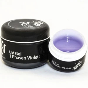 Gel UV 1 fases violeta 30 ml 3 en 1 3 fases todo en uno construcción Builder Allround Gel - Imagen 1 de 1