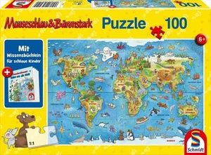 Viaggio intorno al mondo, 100 pezzi, con add-on, libretto di conoscenza - Foto 1 di 1