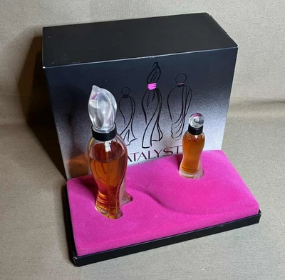 Diseñador Halston CATALYST Set de Regalo Para Mujer Eau De Toilette EDT 1.7 Fl Oz Perfume Foto 1 de 4