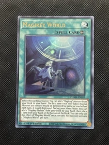 Magikey World DAMA-EN057 Ultra Raro 1ª Edición Yugioh Casi Nuevo - Imagen 1 de 2