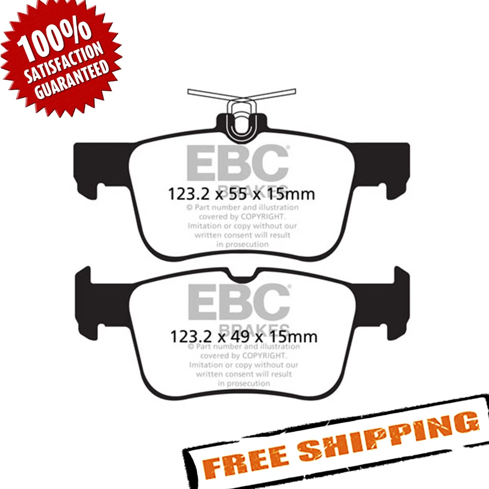 EBC DP42160R Yellowstuff Rear Brake Pads for 2017-2019 Ford Escape - Image 1 of 4