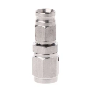 Car 360 Degree Swivel AN -3 AN3 JIC Straight Brake Clutch Hose Stainless Fitting - Picture 1 of 8