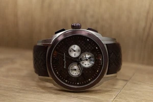 Tommy Bahama Swiss Herren TB1245 Weekender braun ionenplattiert Chronograph Uhr NB - Bild 1 von 6