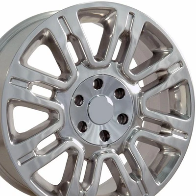 20" Polished Wheel for 2003-2023 Lincoln Navigator - RVO0726 - RVO0726 - Image 1 of 4