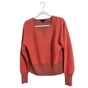 St. John Pullover Pulli rosa silber Struktur XL - Bild 1 von 6