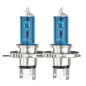 5000K Luces Fuertes Para Auto Coche Luz Carro Bulbs H4/9003  SUPER Blanco 2X - Picture 1 of 10