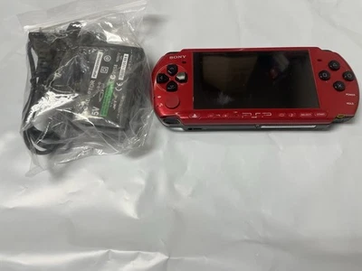 Sony PSP-3000 Playstation Portable Console -Red/Black, Ships From USA - Image 1 of 4