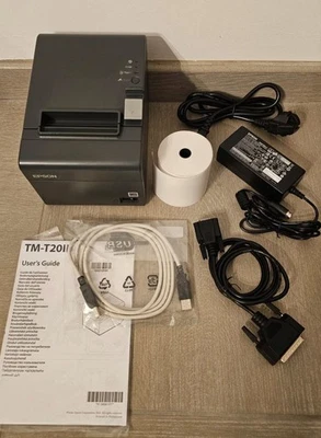 Epson TM-T20III M267D USB SERIAL Ticket Printer + Roll - Image 1 of 4