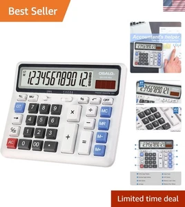 Durable ABS Large Display Calculator – Ideal for Accurate Business & Study - Picture 1 of 11