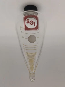 100 ml Zentrifugenröhrchen in Birnenform mit Graduierung - Bild 1 von 2