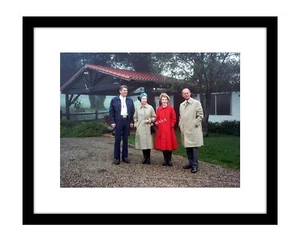 Ronald Reagan and Queen Elizabeth II photo 8x10 print with Prince Philip & Nancy - Bild 1 von 2
