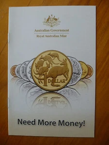 ROYAL AUSTRALIAN MINT 2010 COIN COLLECTING BOOKLET..BLINKY BILL..LITTLE DINKUMS - Picture 1 of 5