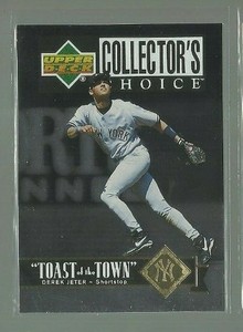 1997 Collector's Choice Toast of the Town #T19 Derek Jeter (ref 61498)