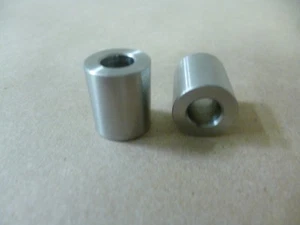 5/16" ID X 5/8" OD X 7/8" TALL STAINLESS STEEL STANDOFF / SPACER / BUSHING 2 Pcs - Picture 1 of 1