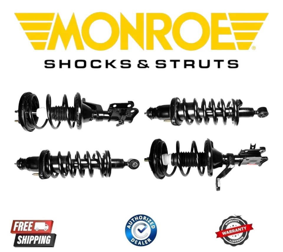 NUEVO PREMIUM GENUINO MONROE Kit de suspensión completo apto para Honda Civic 2001-2005 Foto 1 de 1