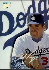 1993 Studio #201 Mike Piazza Los Angeles Dodgers RC Rookie Mets