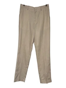 NEW Ralph Lauren Boy's Suit Pants Khaki Beugene Black Label Linen Size 20 30" - Picture 1 of 9