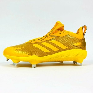 yellow adidas baseball cleats