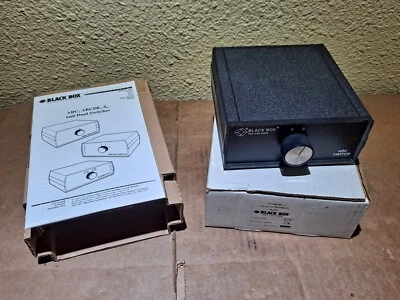 NEW  BLACK BOX  724-746-5500   ABC SWITCH   Fast Shipping - Image 1 of 4