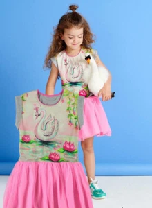 MimPi Swan Dress - 2 Years -BNWT - Picture 1 of 1
