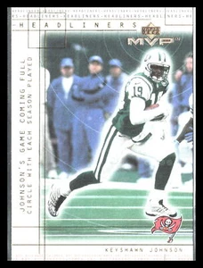 Keyshawn Johnson 2000 Upper Deck MVP #H4 Headliners Tampa Bay Buccaneers - Picture 1 of 2
