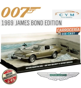 Coche deportivo clásico Aston Martin DBS - 1969 - (Escala 1/43) James Bond 007 - Imagen 1 de 16