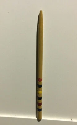 NEW Replacement Croquet Stakes Lot of 2 Wooden 18" 18 Inch Length Sportcraft - Image 1 of 4