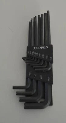 Stanley Allen Wrench 13 Piece Set w Holder - Image 1 of 4