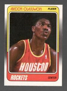 1988-89 Fleer Akeem Olajuwon Houston Rockets #53 Near Mint or Better