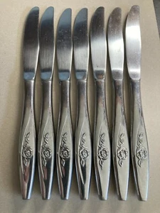 Lasting Rose ONEIDA Oneidacraft Deluxe Stainless  - Picture 1 of 3